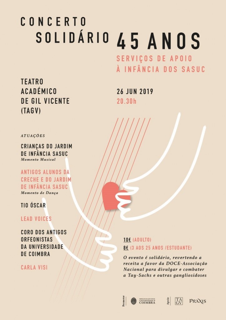 concerto solidário cartaz